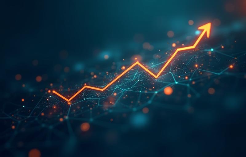 Abstract image representing unlocking digital strategy potential and growth.